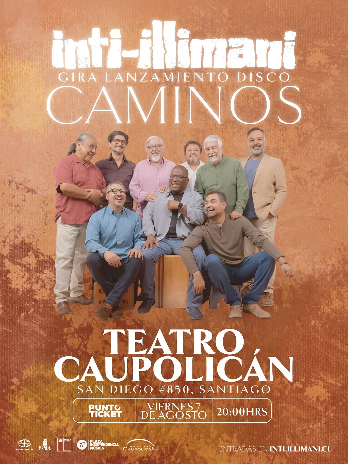 Concurso: Inti-Illimani lanza ''Caminos'' en vivo